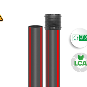 HDPE Solid Wall Pipes for High Voltage Cable Protection