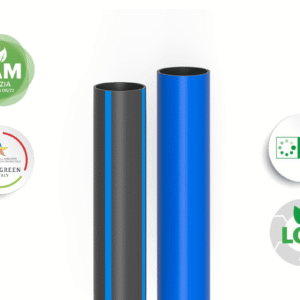 PE100 DCR+RC Pipes – Chlorine Resistant PE100 RC Pipes for Drinking Water Networks
